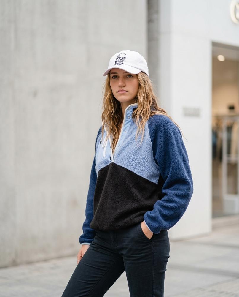 Statement Street - Zalev | Lockerer Kontrastfarbener Pullover Damen