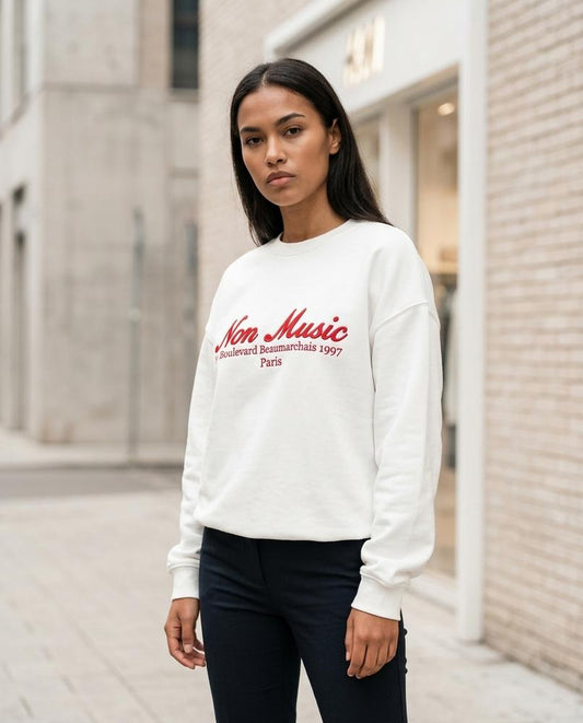 Statement Street - Timir | Besticktes Oversized Sweatshirt Damen