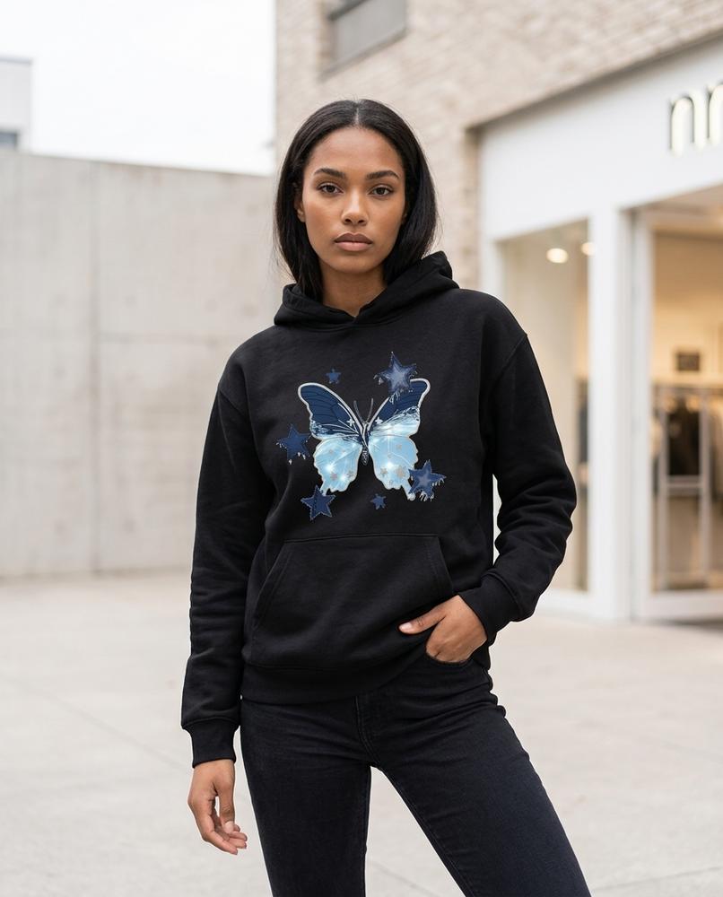 Statement Street - Dapit | Langärmlig Bedruckt Hoodie Damen