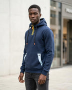 Statement Street - Valar | Hochschließend Kontrastfarben Hoodie Herren