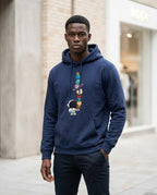 Statement Street - Zoton | Bedruckter Langärmliger Hoodie Herren