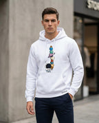 Statement Street - Zoton | Bedruckter Langärmliger Hoodie Herren