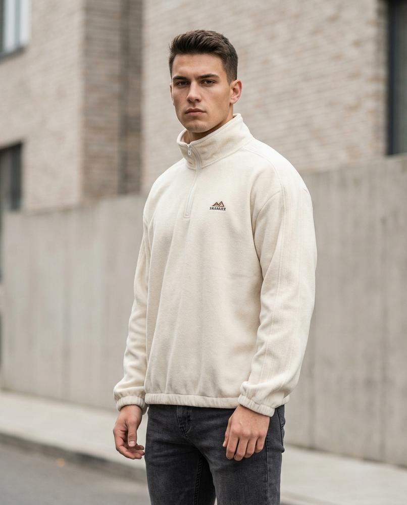 Statement Street - Aedon | Hochgeschlossen Fleece Pullover Herren