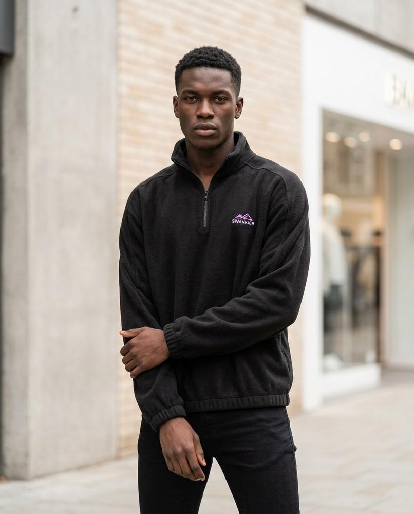 Statement Street - Aedon | Hochgeschlossen Fleece Pullover Herren