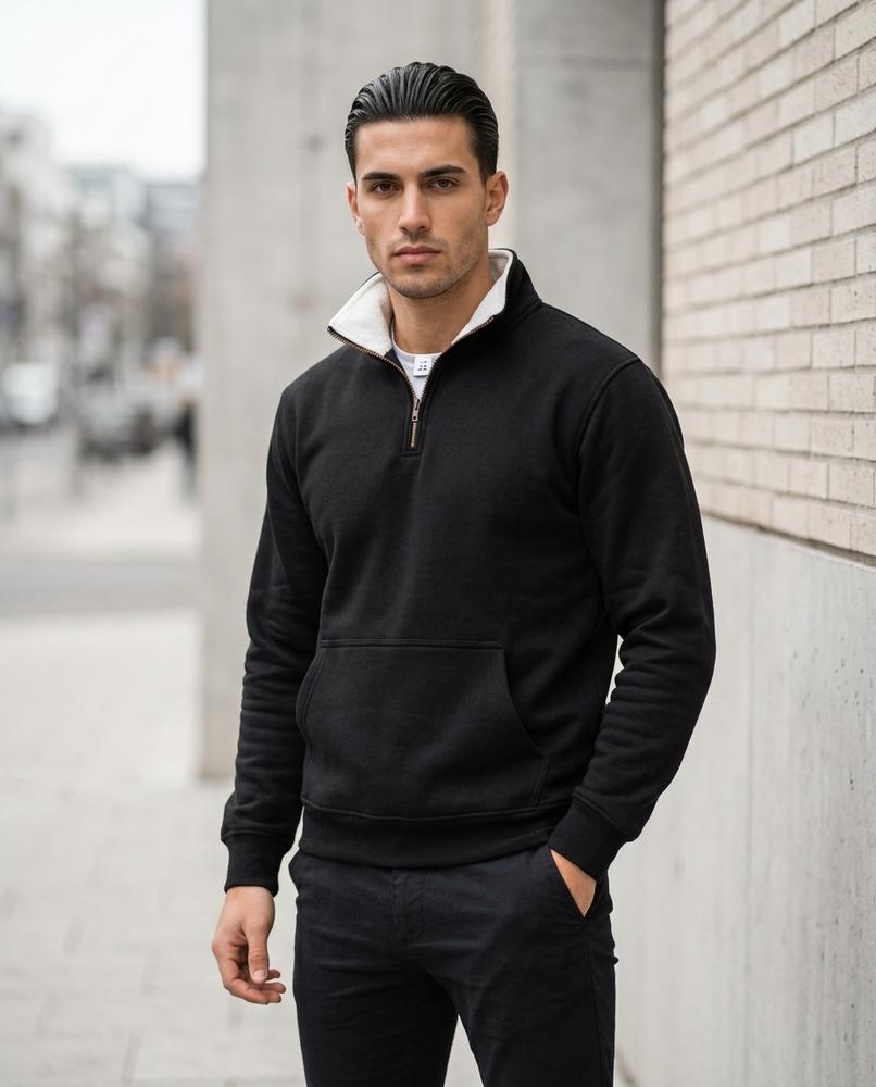 Statement Street - Zoler | Langärmliges Gefüttertes Sweatshirt Herren