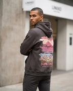 Statement Street - Zukir | Bedruckter Lockerer Hoodie Herren