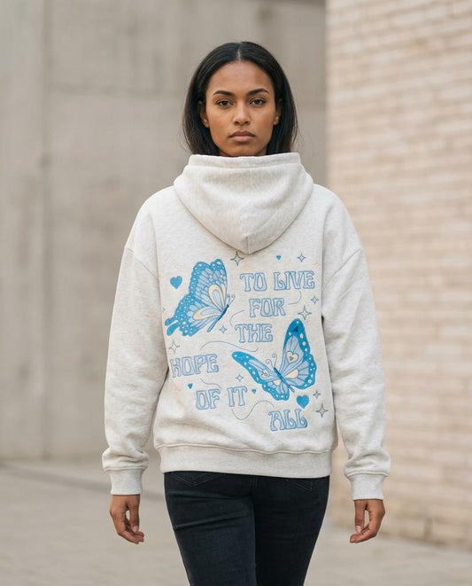 Statement Street - Yolom | Bestickt Zweifarbig Hoodie Damen