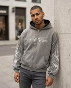 Statement Street - Arven | Bedruckter Weitgeschnittener Hoodie Unisex