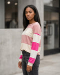 Statement Street - Tiver | Gestreiftes Langärmliges Shirt Damen