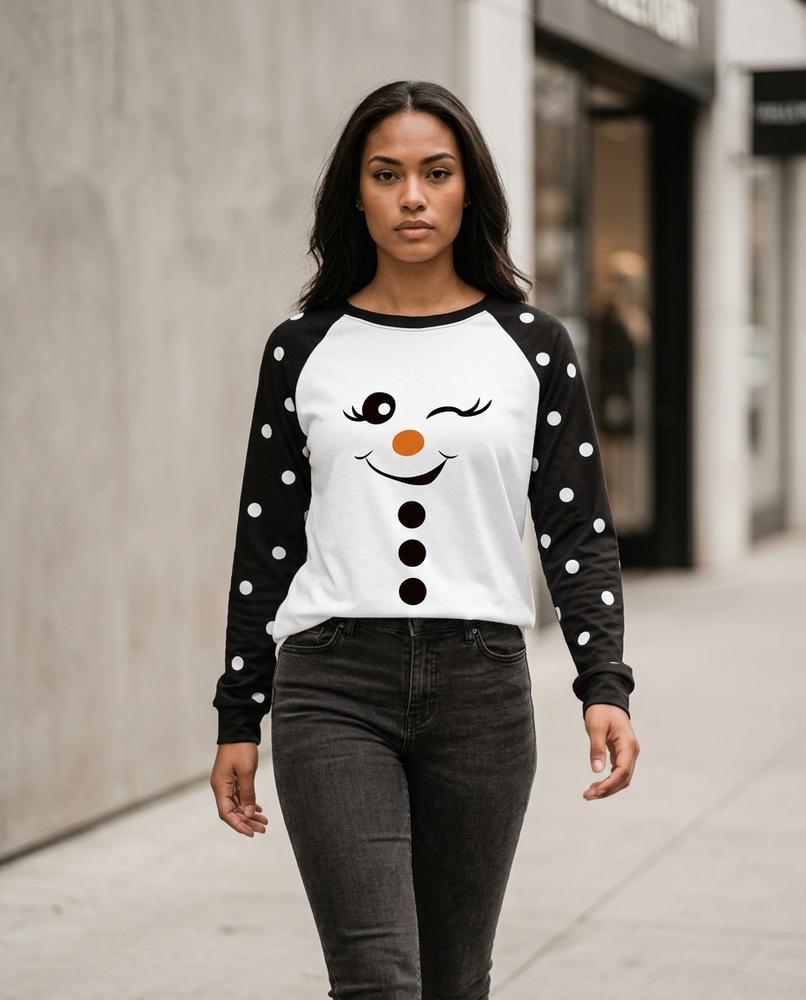 Statement Street - Vimar | Bedruckt Langärmlig Shirt Damen