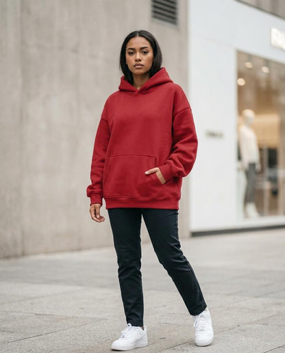 Statement Street - Vilin | Oversized Langärmlig Hoodie Damen