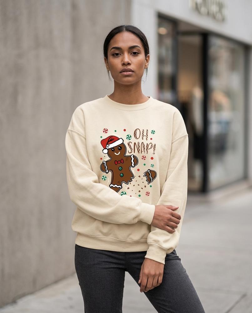 Statement Street - Alsel | Langärmliges Bedrucktes Sweatshirt Damen