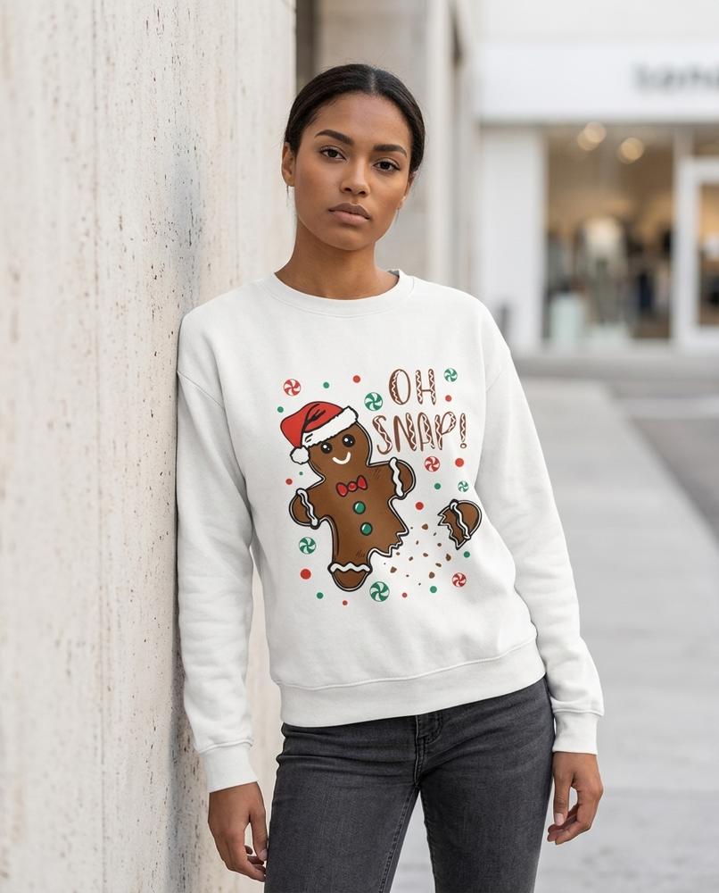 Statement Street - Alsel | Langärmliges Bedrucktes Sweatshirt Damen