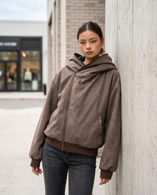 Statement Street - Zalom | Asymmetrische Oversized Jacke Damen