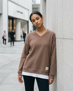Statement Street - Vesol | Doppellagiger Strick Pullover Damen