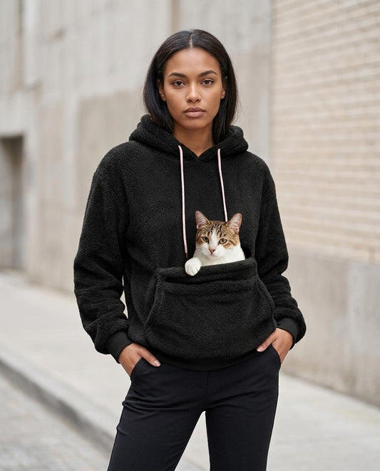 Statement Street - Damuv | Funktional Strukturiert Hoodie Damen