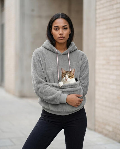 Statement Street - Damuv | Funktional Strukturiert Hoodie Damen