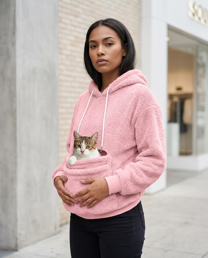 Statement Street - Damuv | Funktional Strukturiert Hoodie Damen