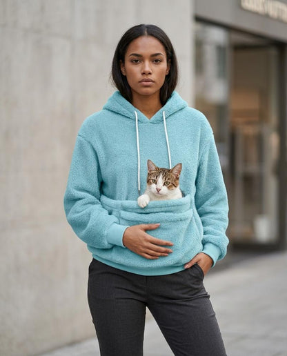 Statement Street - Damuv | Funktional Strukturiert Hoodie Damen