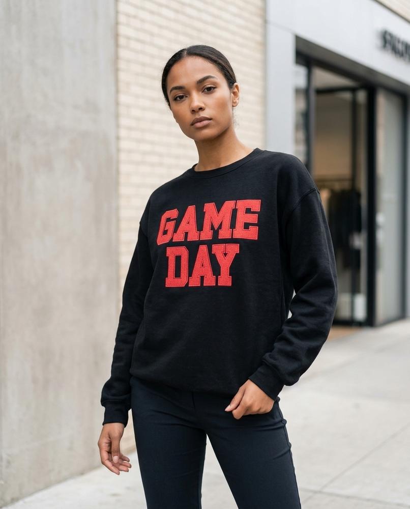 Statement Street - Tufir | Locker Geschnitten Bedruckt Sweatshirt Damen