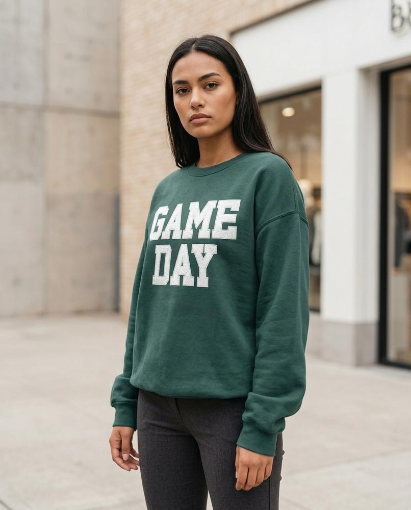 Statement Street - Tufir | Locker Geschnitten Bedruckt Sweatshirt Damen