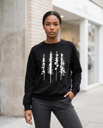 Statement Street - Citir | Langärmlig Bedruckt Sweatshirt Damen