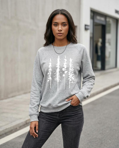 Statement Street - Citir | Langärmlig Bedruckt Sweatshirt Damen