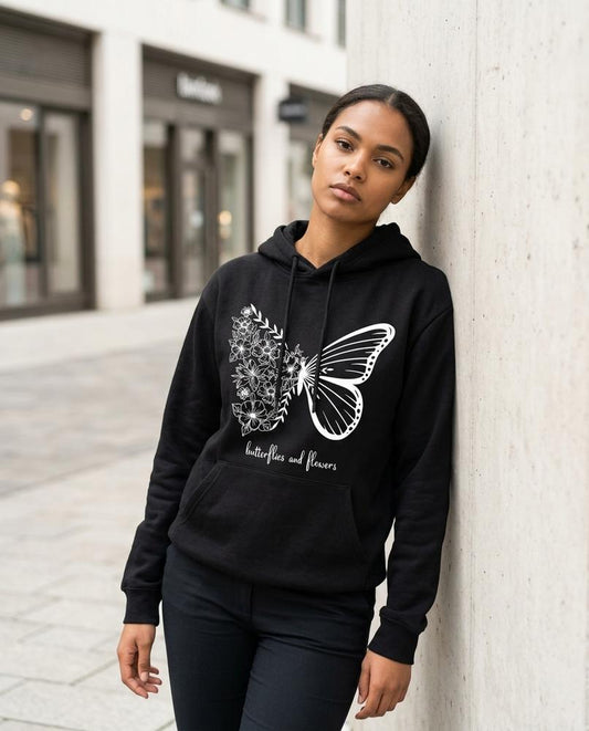 Statement Street - Detar | Bedruckter Langärmliger Hoodie Damen