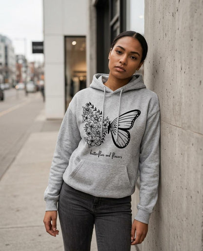 Statement Street - Detar | Bedruckter Langärmliger Hoodie Damen