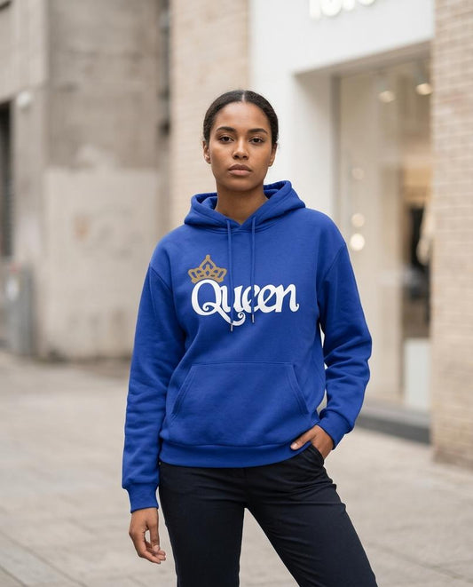 Statement Street - Carun | Bedruckter Baumwoll Hoodie Damen