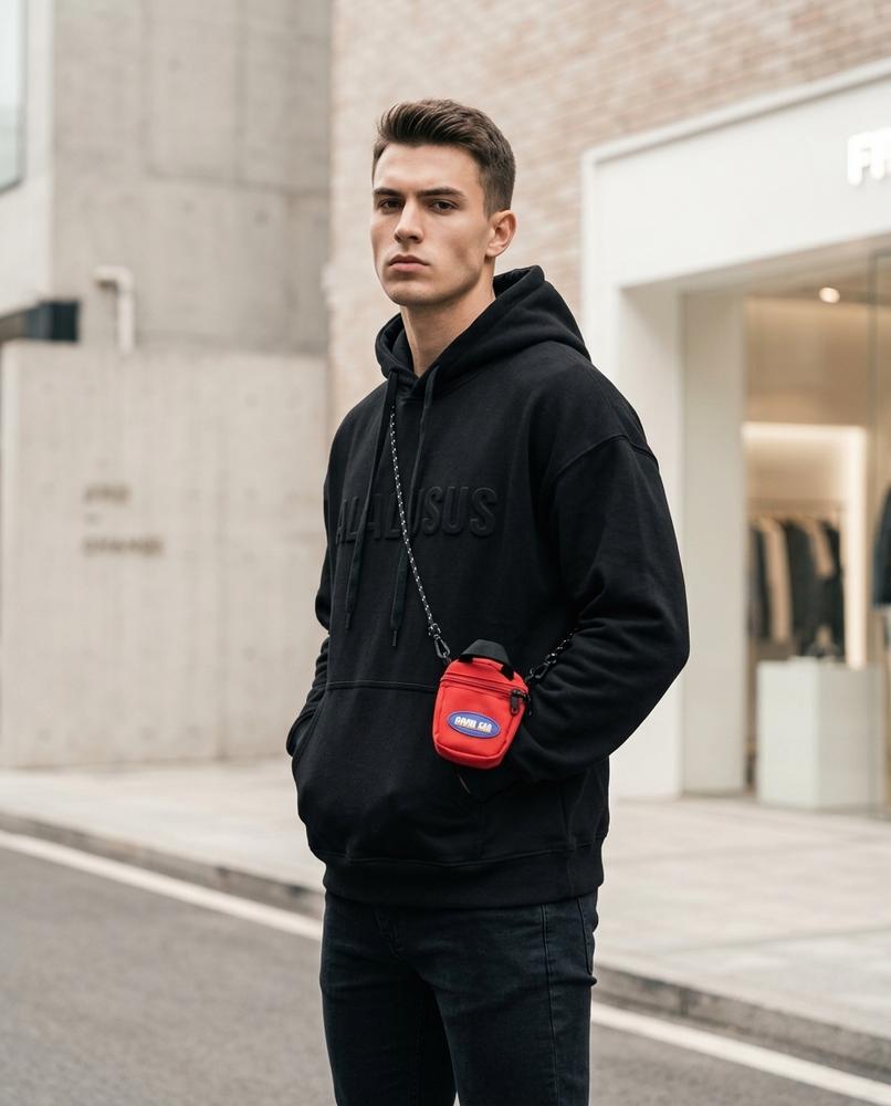 Statement Street - Aarom | Geprägt Langärmelig Hoodie Unisex