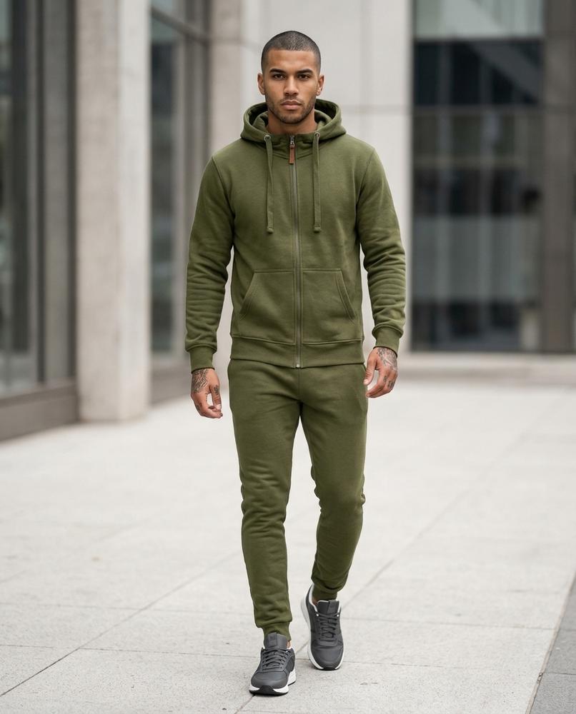 Statement Street - Retev | Melierter Sweat Anzug Herren