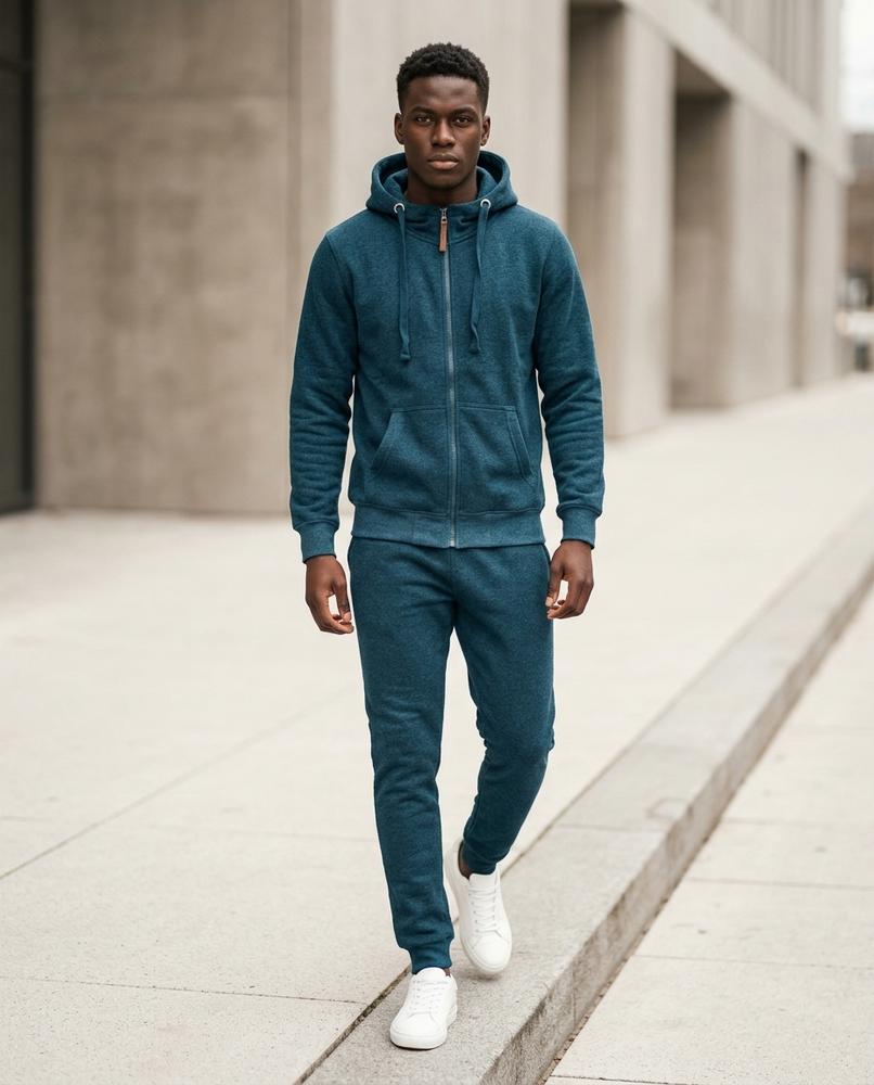 Statement Street - Retev | Melierter Sweat Anzug Herren