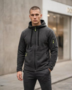 Statement Street - Kedin | Gefütterter Reißverschluss Hoodie Herren