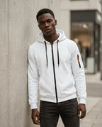 Statement Street - Kedin | Gefütterter Reißverschluss Hoodie Herren