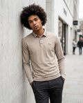 Statement Street - Zizen | Langärmlig Strukturiert Shirt Herren