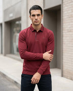Statement Street - Zizen | Langärmlig Strukturiert Shirt Herren