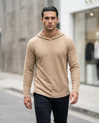 Statement Street - Yuhim | Körperbetonter Jersey Hoodie Herren