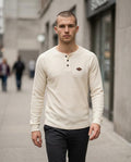 Statement Street - Topel | Langärmliges Strukturiertes Shirt Herren
