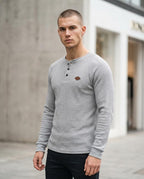 Statement Street - Topel | Langärmliges Strukturiertes Shirt Herren