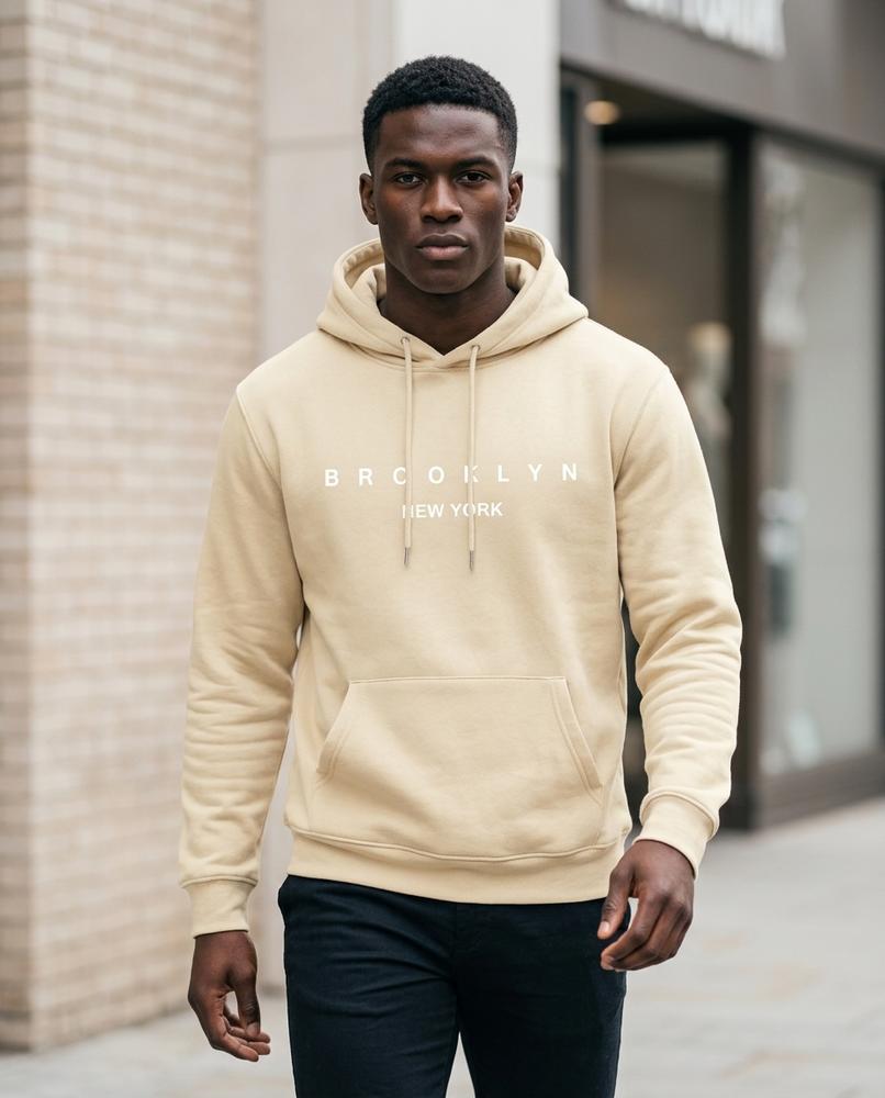 Statement Street - Vibus | Bedruckter Langärmliger Hoodie Herren