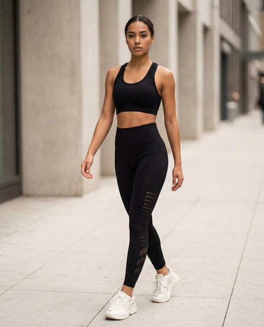 Statement Street - Cezon | Nahtlos Gerippt Anzug Damen