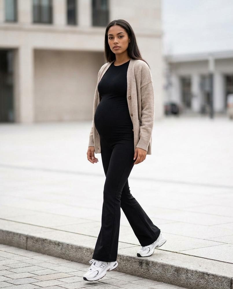 Statement Street - Leril | Ausgestellt Elastisch Hose Damen